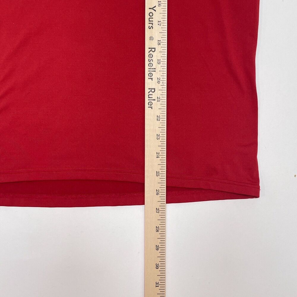 Cloudveil Short Sleeve Pullover Men’s Size Large Red Half Zip‎ Shirt Hiking Base - Picture 11 of 11